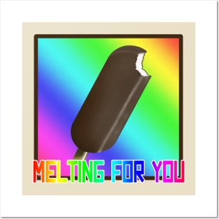 I am melting for you (Rainbow) Posters and Art